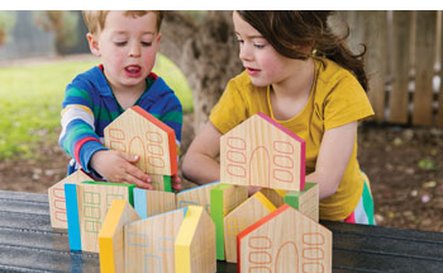 10949 - Colourful Houses Blocks