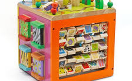 11162 - Large Wooden Activity Cube