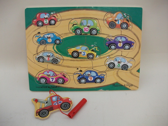 Melissa and doug cheap tow truck magnetic puzzle