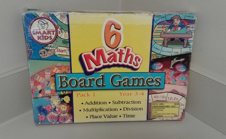 7519 - 6 Maths Board Games: Pack 1, Year 3-4