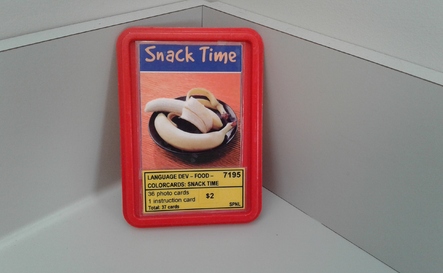 7195 - ColorCards: Snack Time