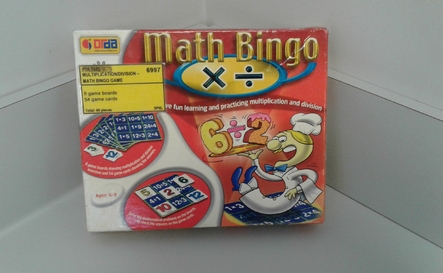 6997 - Math Bingo Game