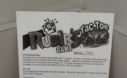 7011 - Rubik's Tac Toe