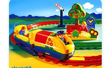 7407 - Playmobil 1.2.3 Train set
