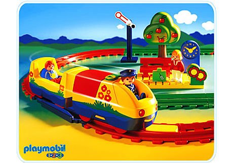 7407 - Playmobil 1.2.3 Train set