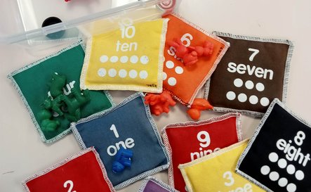 7454 - Bean Bag Numbers 1-10
