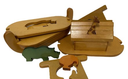 7583 - Noahs Ark - wooden