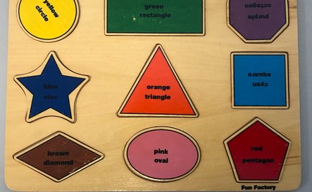 7600 - Nine Shapes Board